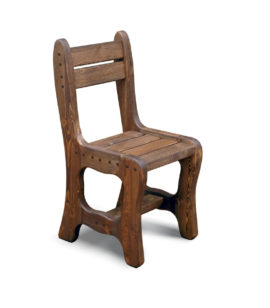 стул для бани сауны из массива дерева